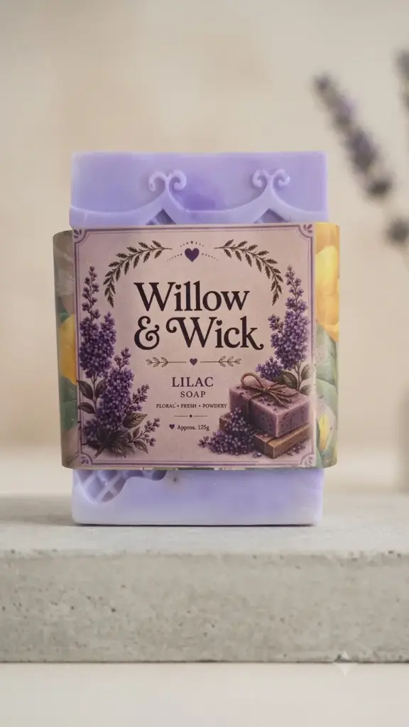 Lilac Handmade Soap