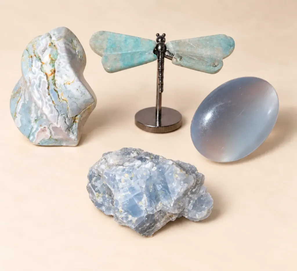 💙 Into the Blue – Curated Crystal Collection