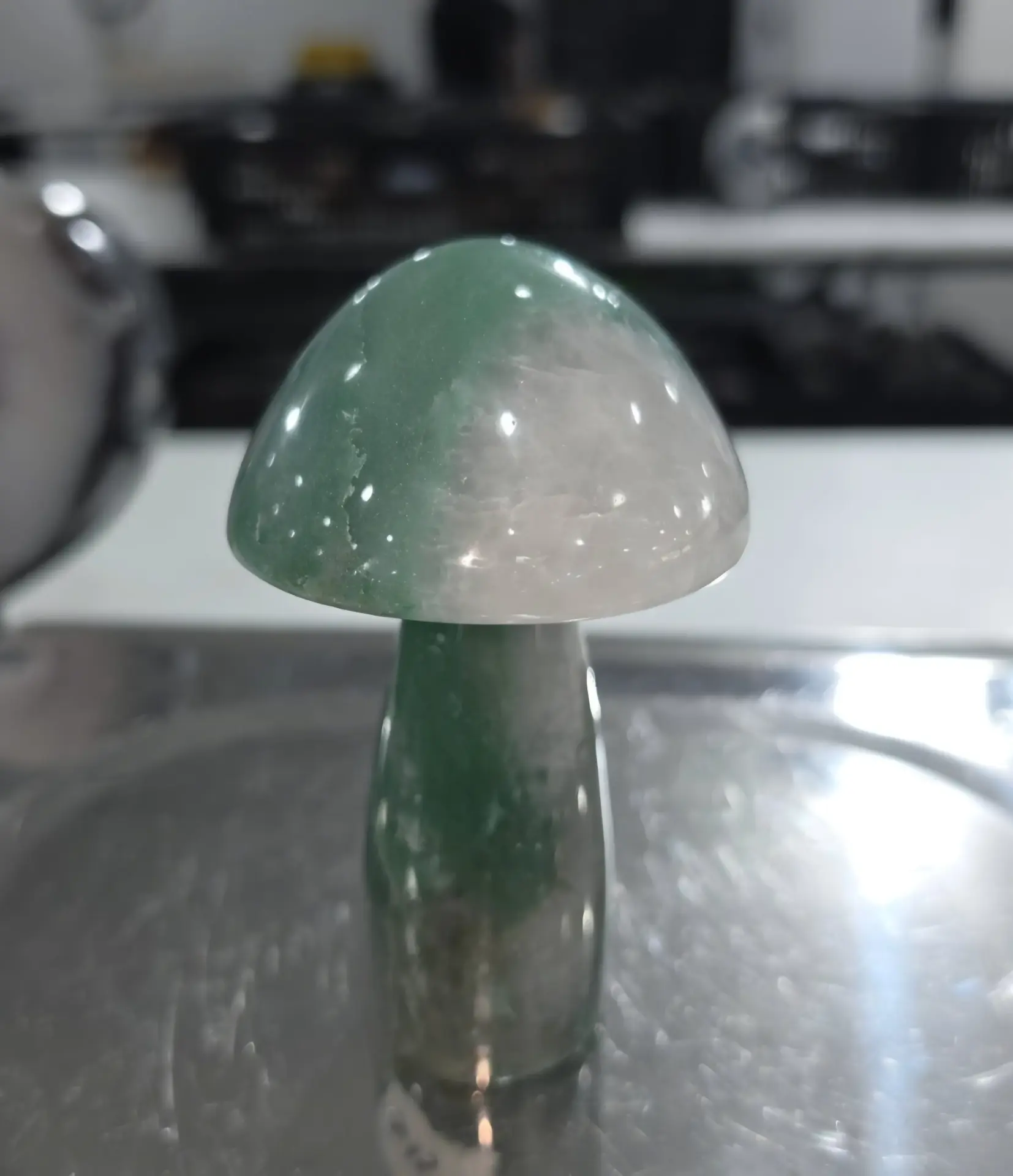 Large Moss Agate Shroom