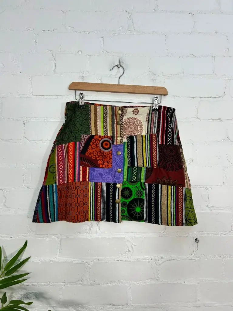 Mini Patchwork Skirt